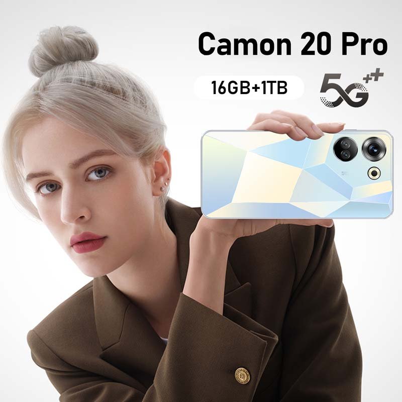 New Dual Sim Telephone Portable 5G Camon 20 Pro Unlocked Mobile Phones Android Custom Logo Online Shopping Smartphone Original